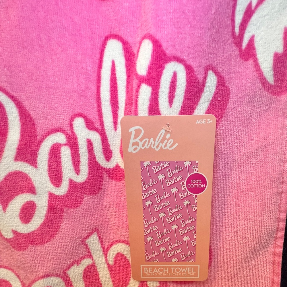 Barbie Beach Towel